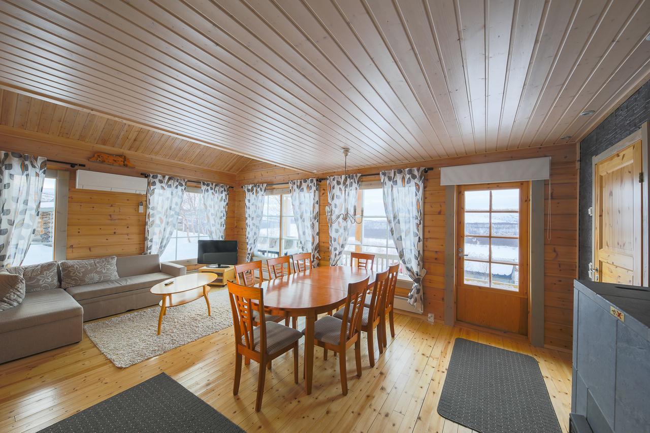 Arctic Aurora Borealis Cottages Nuorgam Eksteriør billede